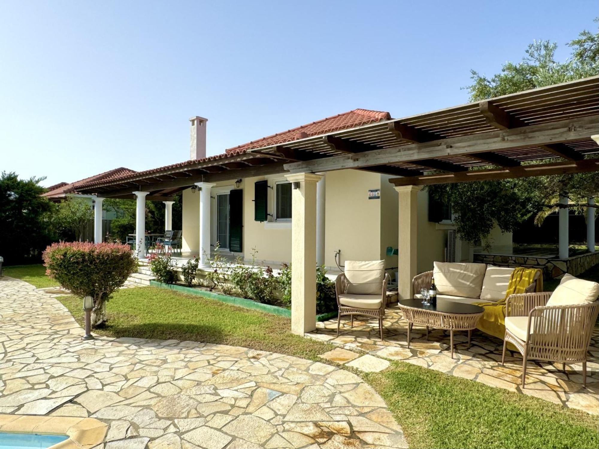Villa Afroditi, Spartia, Kefalonia Livathos  Экстерьер фото