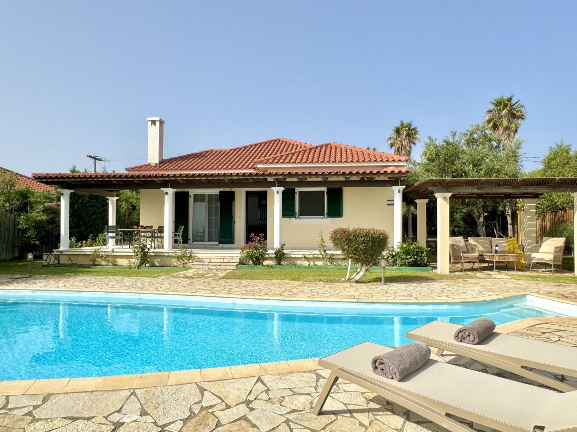 Villa Afroditi, Spartia, Kefalonia Livathos  Экстерьер фото