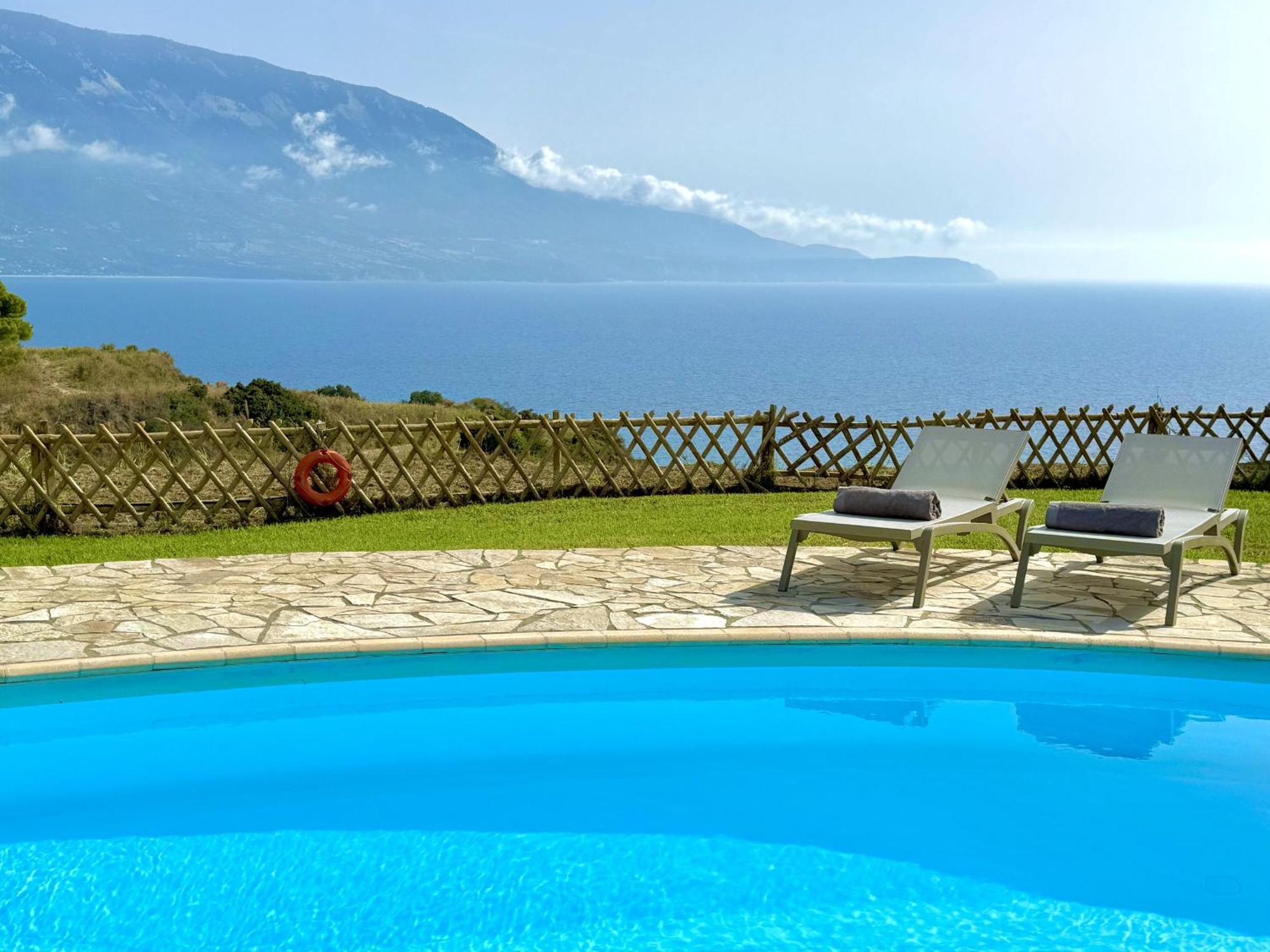 Villa Afroditi, Spartia, Kefalonia Livathos  Экстерьер фото