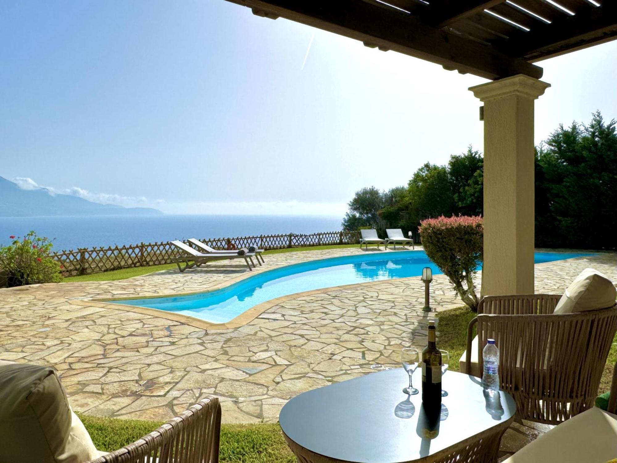 Villa Afroditi, Spartia, Kefalonia Livathos  Экстерьер фото